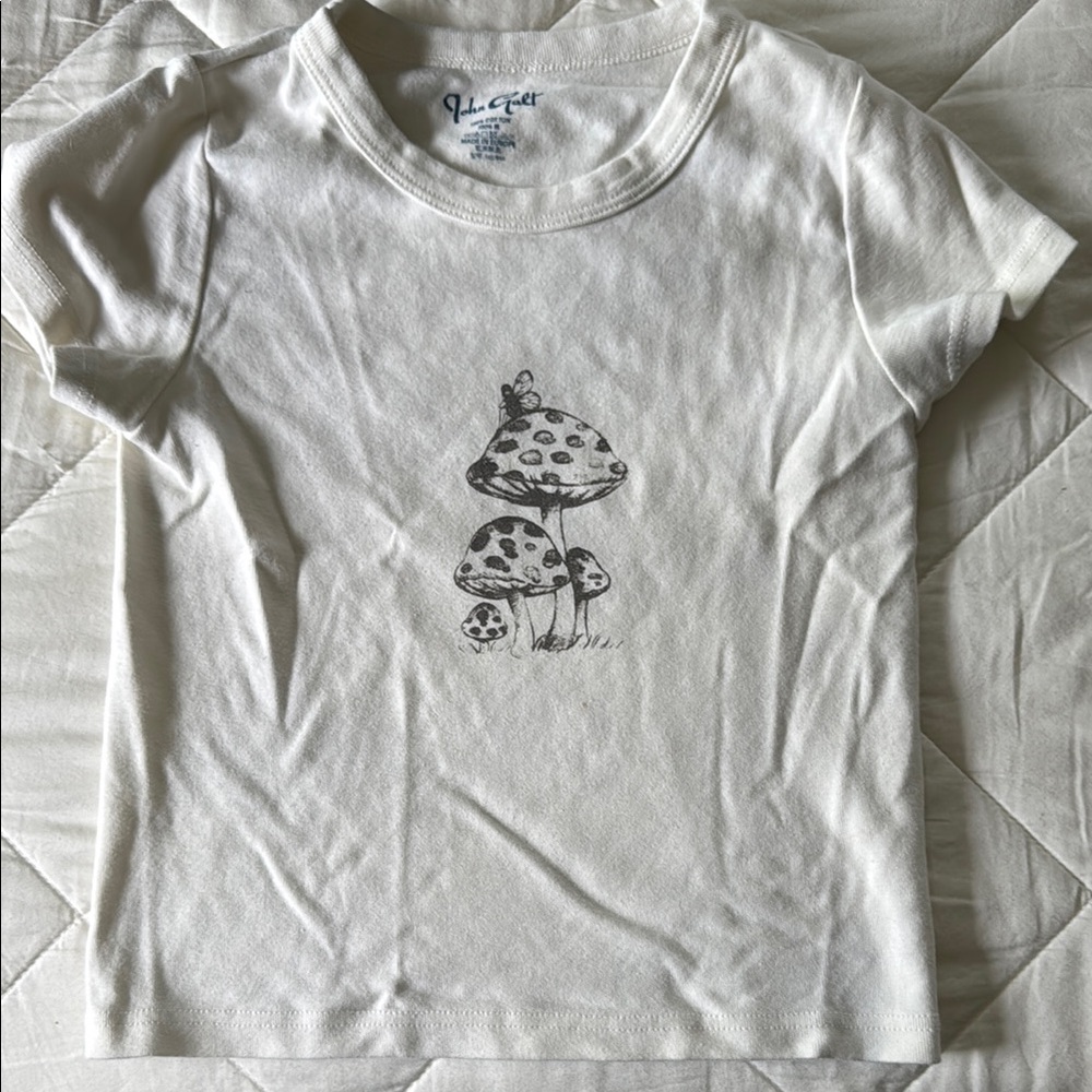 Brandy Melville White Short Sleeve Tee